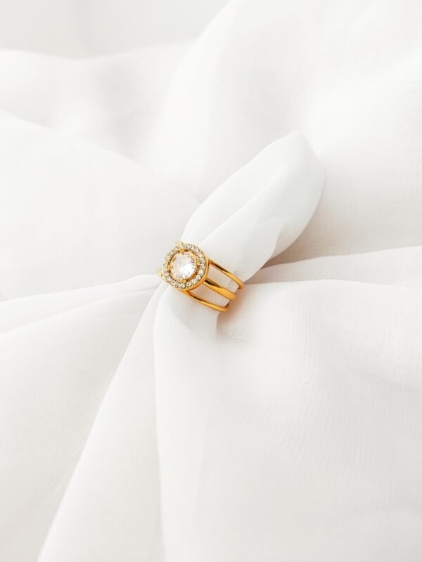 Three-Layered Stone Ring - Image 3