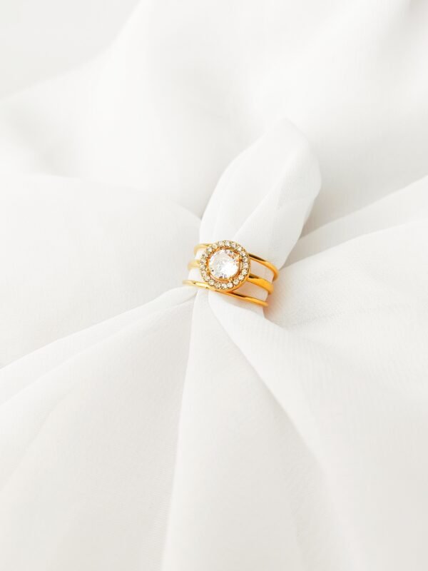 Three-Layered Stone Ring - Image 2